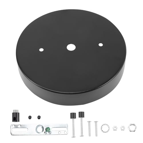 NUOBESTY 1Juego Cubierta Metal Para Lámparas Accesorio De Fijación Para Lámparas De Embellecedor De Compatible Con Lámparas Colgantes y Plafones