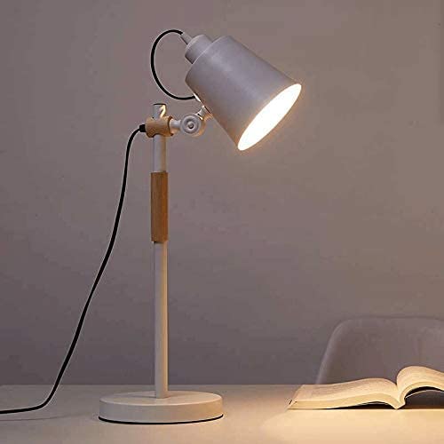Lampe LED moderne réglable E27 éclairage de chevet pour bureau d'étude - 3