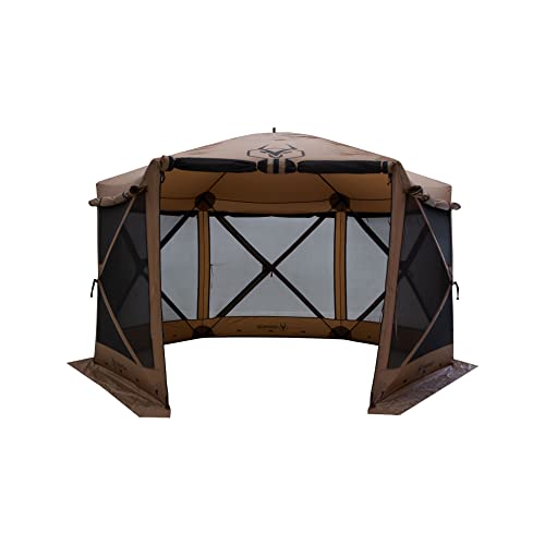 Gazelle Tents™, G6 Deluxe 6-Sided Portable Gazebo, Easy...
