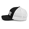 Zip Code 91342 Hat Los Angeles Sylmar California CA Trucker Hat Embroidered Trendy Snapback Unisex Baseball Cap Black/White #2