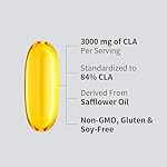 CLA 3000mg Softgels – Conjugated Linoleic Acid with Safflower Oil – CLA Supplement for Weight Management – Gluten Free – 90 Softgels - Image 5