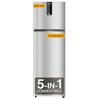 Whirlpool 235 L 3 Star Frost-Free Inverter Double Door Refrigerator (IF INV 278 Lunar Steel)