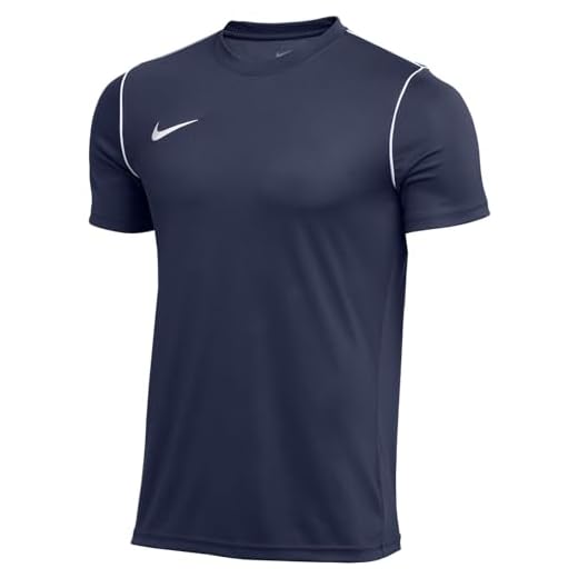 NIKE M Nk Dry Park20 Top SS Camiseta de Manga Corta, Hombre, Obsidian/White/White, L