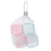 Produktbild Eiswürfel Dauereiswürfel groß Minikühlakku, 6 Stück, lebensmittelechter Kunststoff/Kühlflüssigkeit, je Würfel ca. 4 x 4 x 4 cm, je 2 blau/grün/rosa