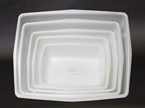 Durolenbecken Durolenbehälter Kunststoffwanne Fleischwanne Lebensmittelwanne 4l 6l 9l 17l 30l, Größe:34x24x9cm - 4Liter – Bild 5