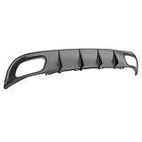 IKON MOTORSPORTS Rear Diffuser Compatible With 2015-2022 Dodge Charger V2 Style Bumper Spoiler Lip...