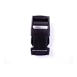 NIFCO SR25 PLASTIC SIDE RELEASE BUCKLE BLACK 25mm webbing
