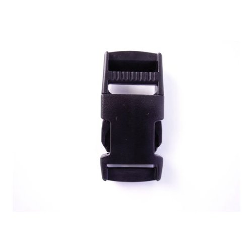 NIFCO SR25 PLASTIC SIDE RELEASE BUCKLE BLACK 25mm webbing