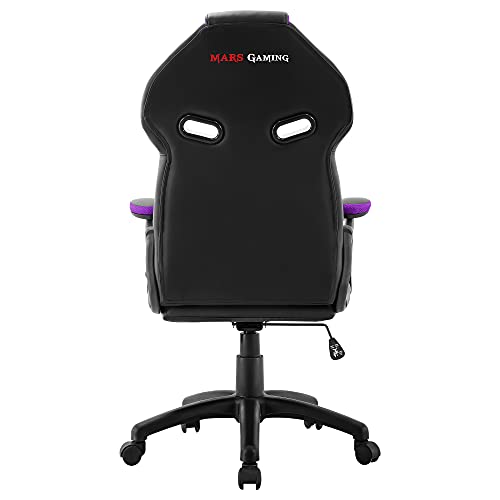 Mars Gaming MGC118, Ergonomische PU en Nylon Gaming Chair, verstelbaar, paars - Image 6