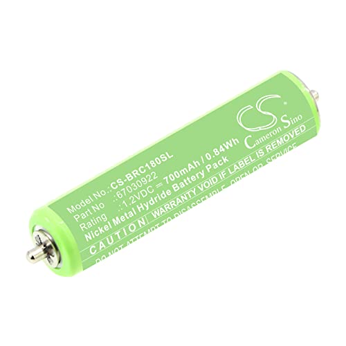 JIAJIESHI Battery 700mAh / 0.84Wh,Replacement Battery Fit for Braun 1000, 10B, 150S-1, 170, 1715, 1735, 1775, 180, 190s, 190S-1, 195S, 195s-1, 197S, 197s-1, 199, 199S, 199s-1, 2000, 20B, 20s,