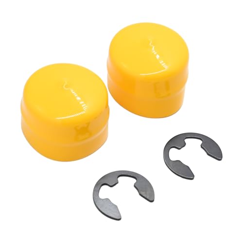 Disenparts M143338 Axle Cap & Snap Ring R27434 Compatible with John Deere L, LA, LT, LX, D and X Series Tractors D100 D105 D120 LA100 LA105 LA110 LA130 LT160 LT170 LX255 LX266 LX289 GT245 X105 102 105