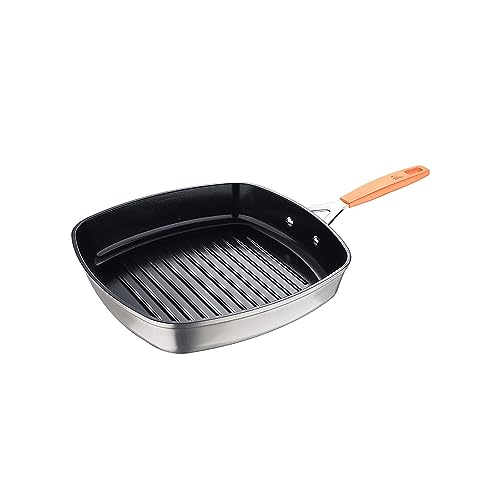 San Ignacio Square Roaster 28 x 28 cm Forged Aluminium Induction Compact