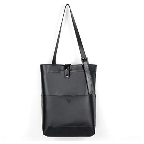 SINOVATI Design Shopper Tote Bag Unisex Umhängetasche Totepack Schultertasche Handtasche Laptoptasche Beutel (Schwarz) Cover