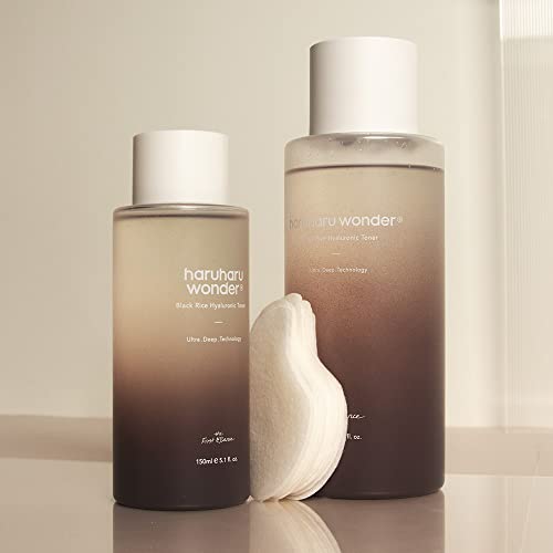 Haruharu Wonder Black Rice Hyaluronic Toner For Sensitive Skin, 10.1 Fl Oz / 300Ml | Vegan, Cruelty Free, Ewg-Green #TOP2