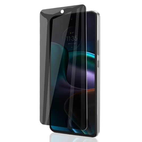 Phlleyaa Protector de Pantalla para Motorola Moto Edge 30,Anti Espía de Vidrio Templado 1 Piezas,sin Burbujas Anti Espía para Motorola Moto Edge 30 Vidrio Templado