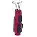 Zeagro Kit de décoration pour maison de poupée miniature 1:12 - Mini sac de golf avec 3 clubs - Jouet pour enfants - Rouge