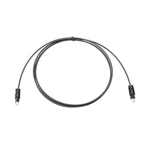 Jiuwu 1.5M Black Digital Fiber Optical Audio Spdif Toslink Cable #TOP13