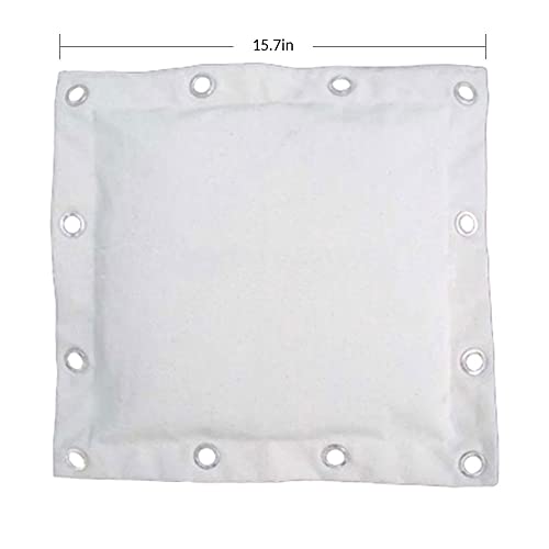 A ALFEEL Wing Chun Kung Fu Punch Bag Canvas Martial Arts Boxing Training Equipment Kick Wall Striking Sand Bag - Thumbnail 7