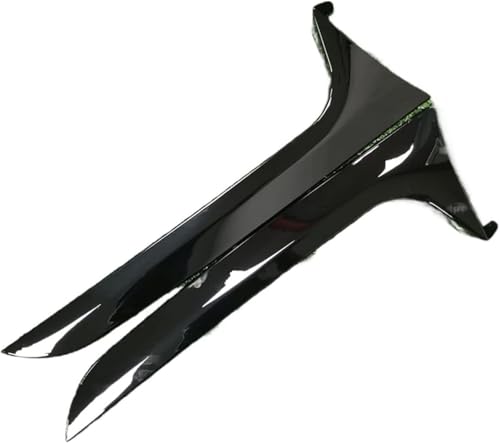 Becquet latéral arrière ABS noir brillant pour Audi A6 C7 break - 3