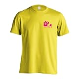 [アートワークスコウベ] サッカー Tシャツ 半袖 練習着 ドライ サッカーボールロゴT ユニセックス S イエロー
