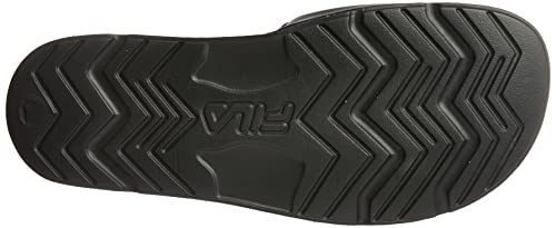 Chinelo Fila Drifter Basic, Masculino Preto/Branco/Vermelho 41