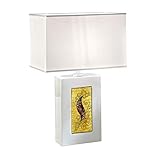 Weiss Kolarz 5360.70180/ki30 A++ to E, Tischleuchte, Keramik, 60 watts, E27, 32 x 20 x 52 cm