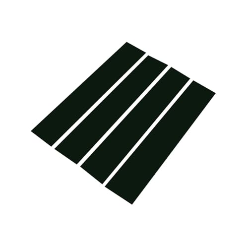 Garniture de montant de porte noir brillant pour style Lincoln Mark LT 2004-2014
