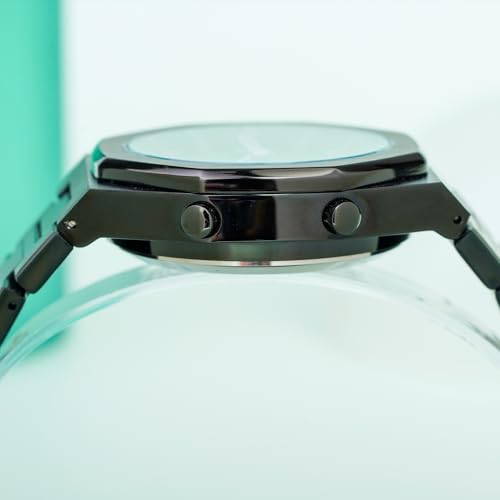 Image of SKMEI Stainless Steel Men Analog Watch Dual-Display Electronic Watch with Luminous 30M Waterproof Watch Fashion Multifunctional Sports Watch for Men- 1816