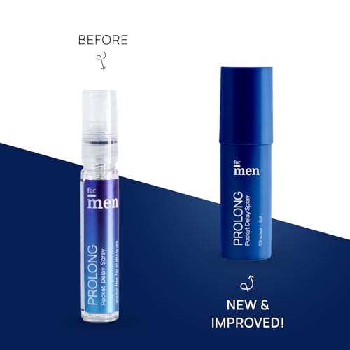 ForMen Prolong Topical Spray for Men (8 ml) | Easy-to-Use & Carry | Pocket Size | Body Safe Spray (PACK OF 3)