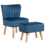 🌟【Ein Stuhl für vielfältige Zwecke】Unsere Stühle eignen sich nicht nur als Fernsehsessel im Wohn- und Schlafzimmer, sondern auch als Stühle für Besuchern in Rezeption und Halle.