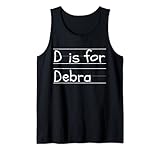 Funny Name D is for Debra Kindergarten Tag Kids