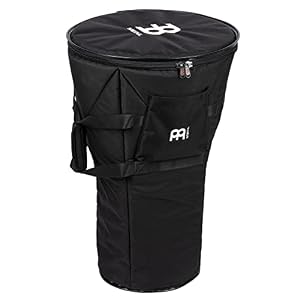 Meinl Percussion Professionelle Djembe-Tasche, extragroß, 35,6 cm, mit strapazierfähigem Synthetik-Gewebe, Tragegriffen und Außentasche (MDJB-XL)