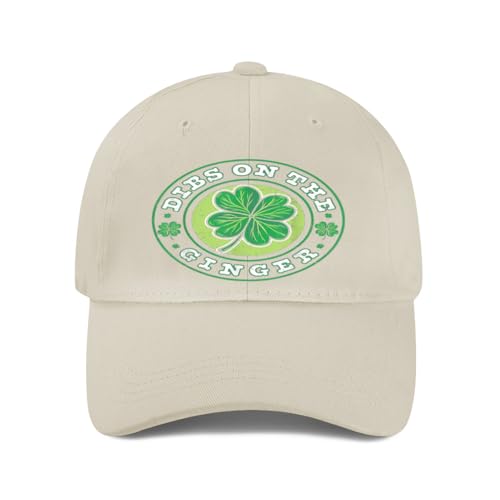 Dibs on The Ginger Funny St Patricks Day Lucky Irish Redhead Trucker Hat Gift for Women Men