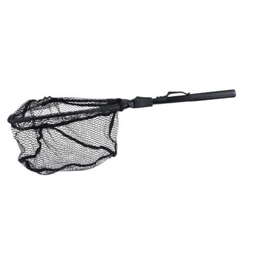 Healifty Épuisette Pliable avec Filet Nylon Manche Extensible léger et Portable Filet rétractable pour truites bassins et rivières