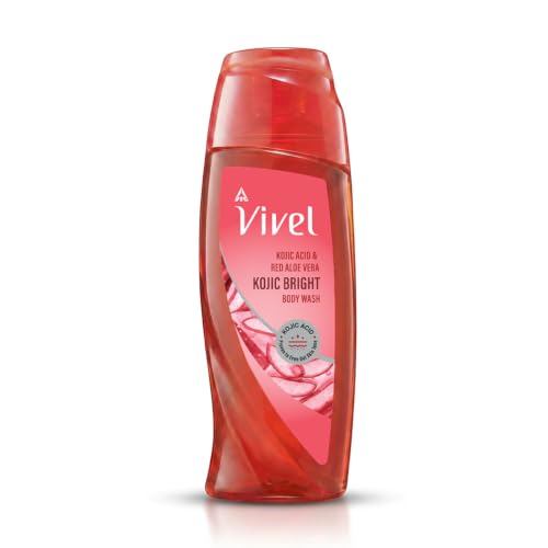 Image of Vivel Kojic Bright Body Wash 200ml|With Kojic Acid & Red Aloe Vera |De tan for Even Toned Skin | Dermatologist Recommended | No Paraben | For Men & Women