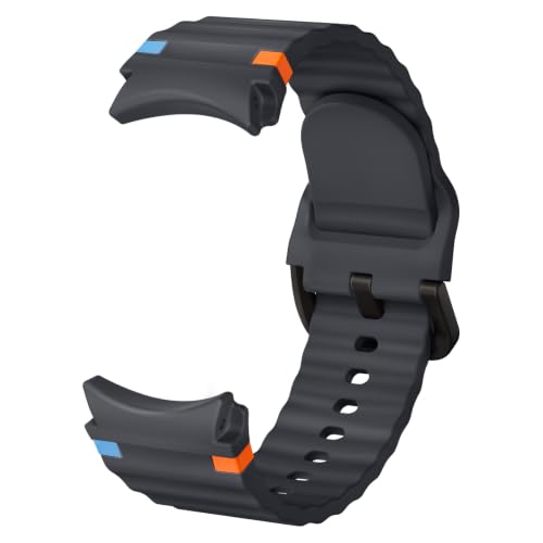 Image of Suitisbest Compatible for Samsung Galaxy Watch 7 /6 /5 /4 /FE Strap, 40mm 44mm 45mm /Watch 6 4 Classic 4 42mm 46mm 43mm 47m,Silicone Sport Straps No Gap Men Women