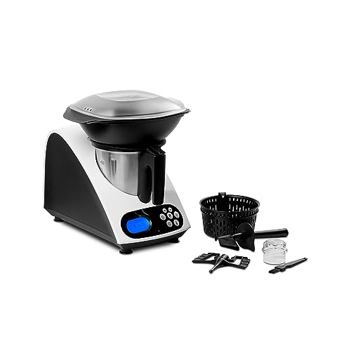 MEDION Küchenmaschine mit Kochfunktion, 1000 Watt Leistung, 2 Liter...