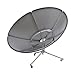 Concentrating Solar Cooker, Portable Solar Oven, Outdoor Camping Solar Cooker, Parabolic Sun Oven with Casters for Solar Heating, Visual Education or DIY Solar Concentrator,1000-1500w, 800-1000°C