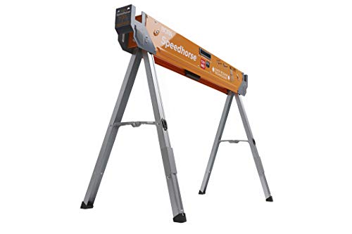 image for BORA Portamate Speedhorse Sawhorse - Single Piece Table Stand with Fol