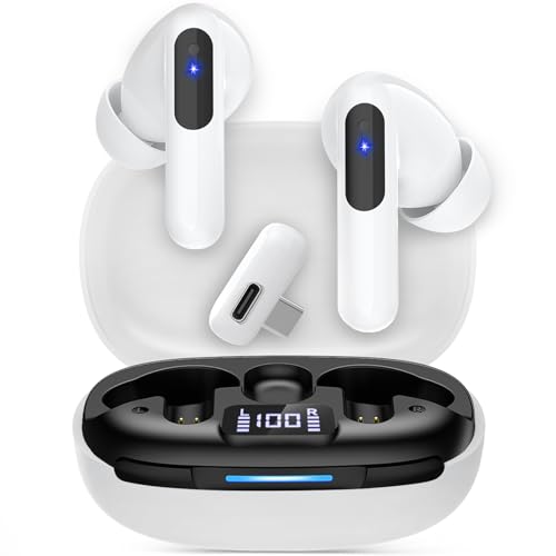 RYR ゲーミングイヤホン ワイヤレス Bluetooth5.3 と 2.4G Type-C...