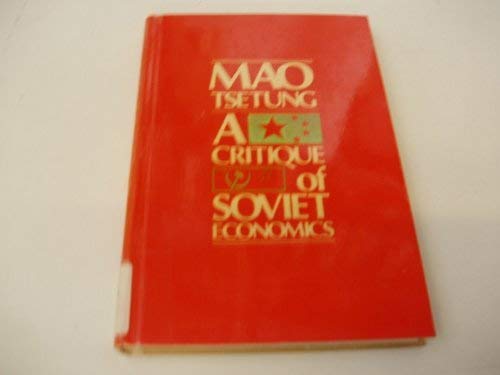A Critique of Soviet Economics