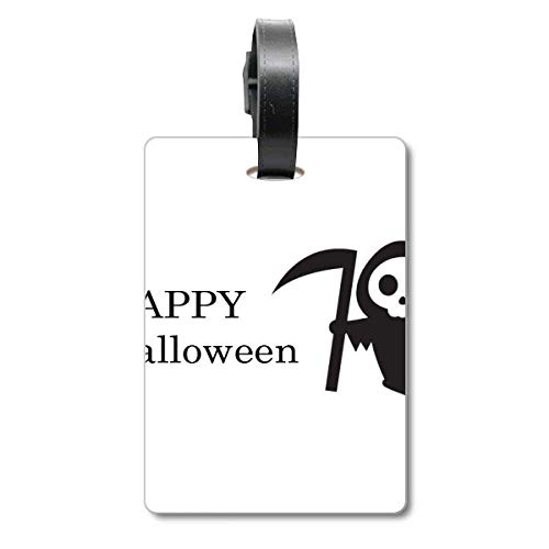 Étiquette valise Happy Ghost et accessoire sac voyage Halloween