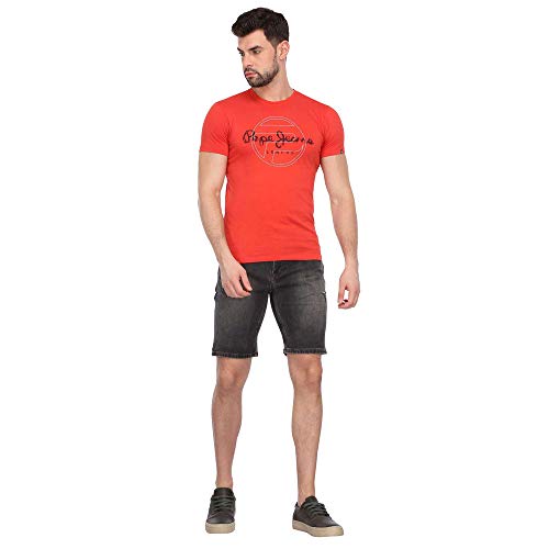 Image of Pepe Mens 5 Pocket Mild Wash Shorts