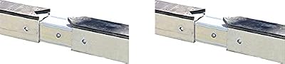 Qualcraft 3024 All Pro Aluminum/Rubber Pole, 24-Foot (Two Pack)