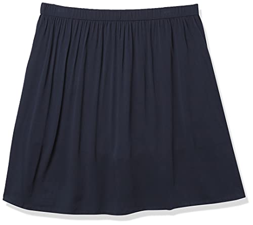 Nautica Girls' Little School Uniform Pull-On Scooter, Skirt With Undershorts, Elastic Waistband, Soft & Comfortable Material, Navy, 5 #TOP19