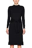  edc by ESPRIT Damen 107CC1E008 Kleid, Schwarz (Black 001), Small