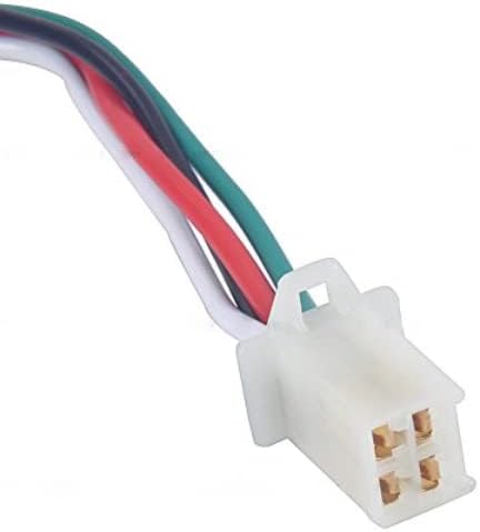 4 Wire Lock Key Ignition Switch Replacement for 90cc 110cc 125cc 140cc 150cc 200cc 250cc Quad ATV Go Kart Pit Dirt Bike Moped Scooter