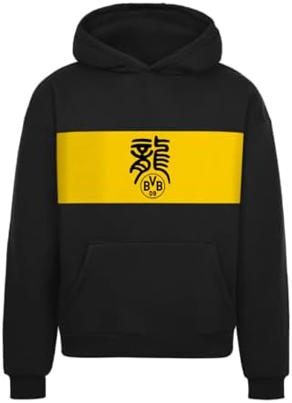 Borussia Dortmund Bvb Cny Hoodie Black Men's Hooded Sweatshirt (1-Pack),  Black, M : Amazon.nl: Fashion