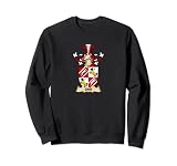8.5 oz, Klassisch geschnitten Zinn Wappen - Familienwappen Sweatshirt