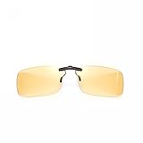 US Patent-Melanin! Viscare Anti Blue light Blocking Filtering Computer Gaming Reading Reader Glasses Clip On for Eye Fatigue Strain Relief Anti-glare Radiaton Sleep Better UV400